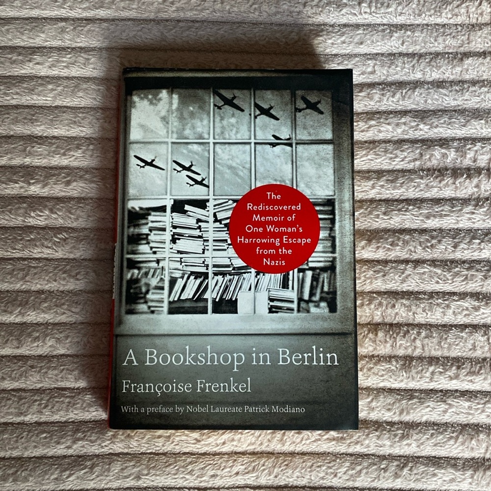 NWT A Bookshop in Berlin by Francoise Frenkel Book